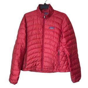 PATAGONIA Puffer Jacket Lightweight Red Size M